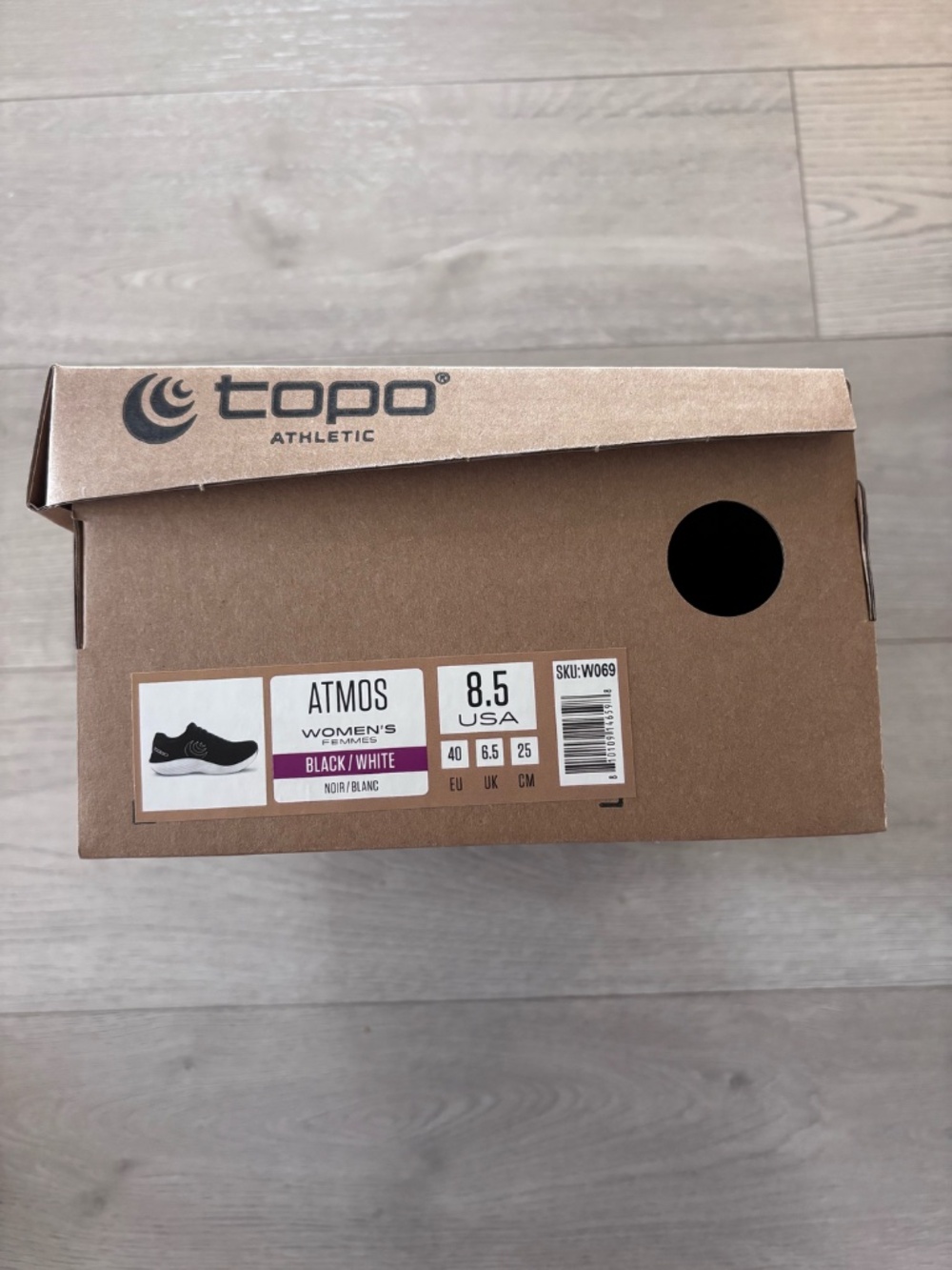 Topo Atmos Running Shoe Women's size 8.5 - Picture 2 of 6